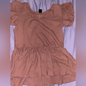 Closet Clean Out!|SHEIN Square Neck Waffle Knit Top